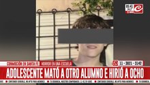 Mató a tiros a un compañero de escuela y dejó varios heridos
