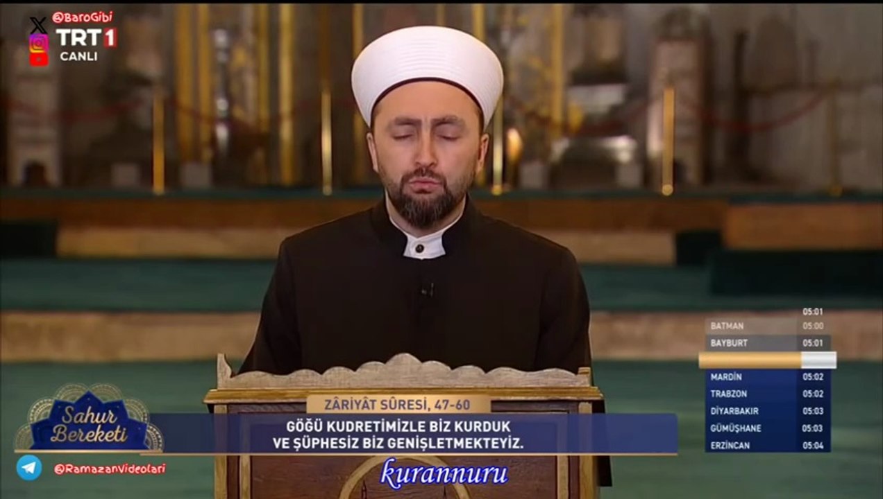 Şükrü Asıleren Zariyat Ramazan-25 2026