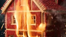 Making Matchstick Home And Burned it