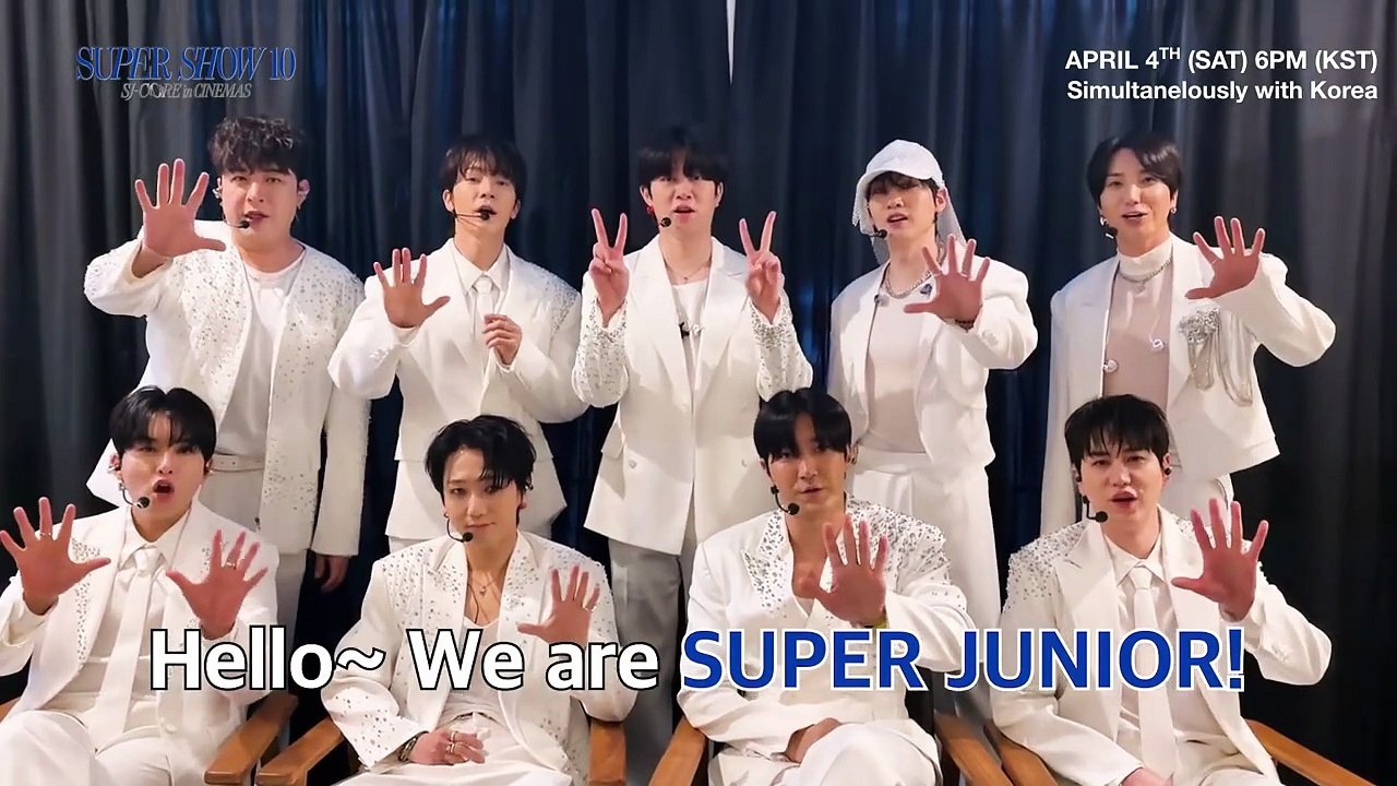 Super Junior 20th Anniversary Tour [Super Show 10] SJ-CORE In Cinemas | Promo: Greeting Message