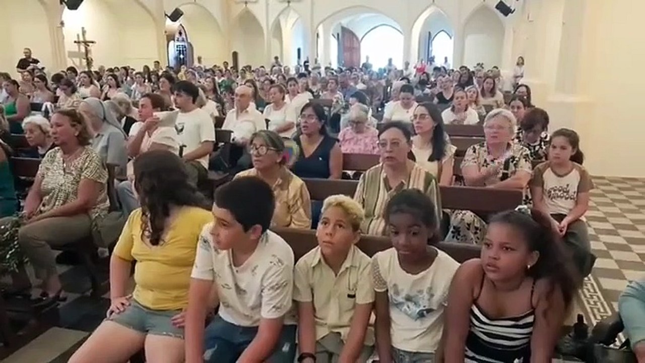 Domingo de Ramos en la Parroquia Santa Isabel de Paso de los Toros, Tacuarembó 29/03/2026