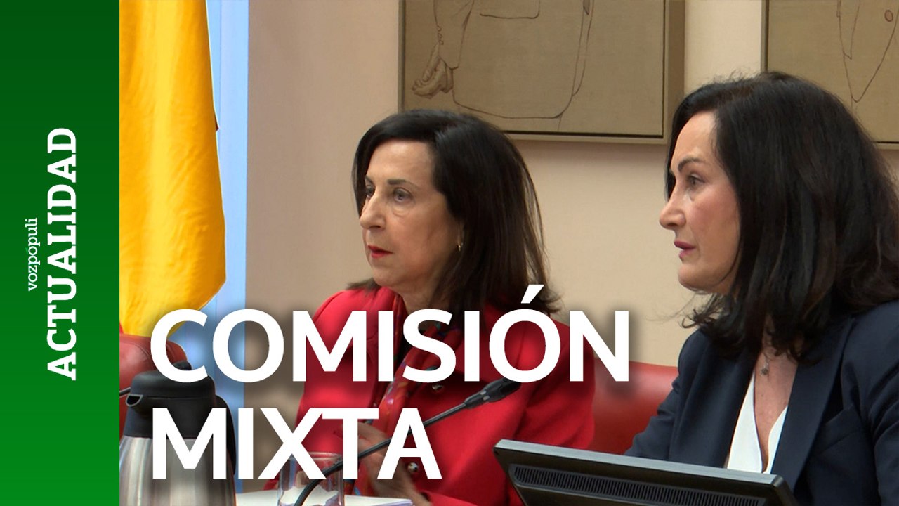 Robles comparece en Comisión Mixta de Seguridad Nacional en el Congreso