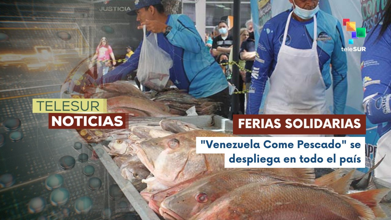 Venezuela impulsa ferias de pescado a precios justos en Semana Santa
