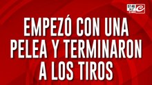 Descontrol en partido de fútbol barrial: se pelearon y terminaron a los tiros limpios