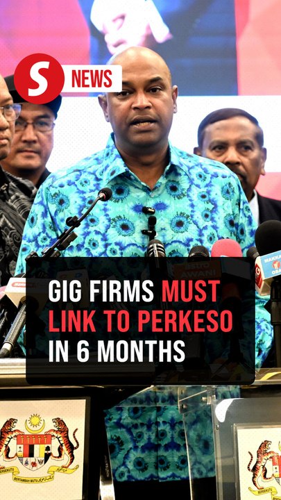 Gig economy platforms given six months to integrate with PERKESO system, says Ramanan