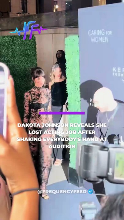 Dakota Johnson has revealed that she didn't book an acting job