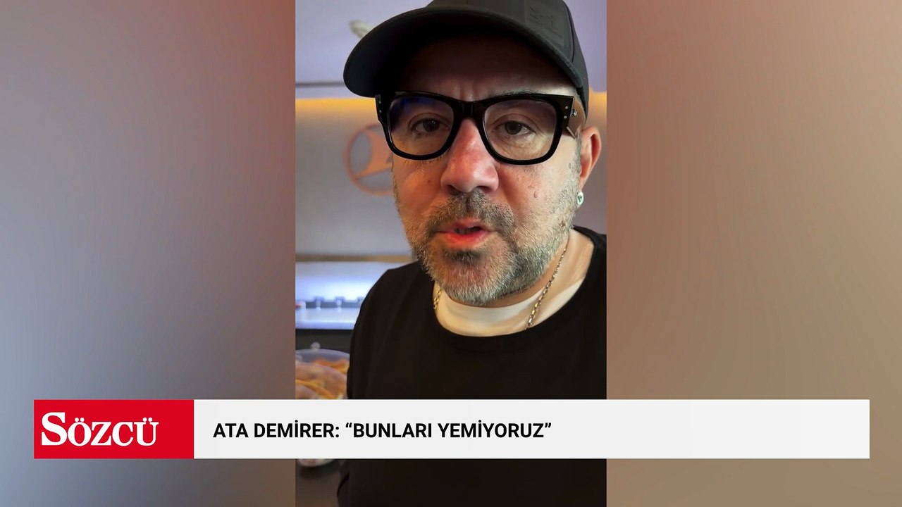 Ata Demirer: Bunları yemiyoruz