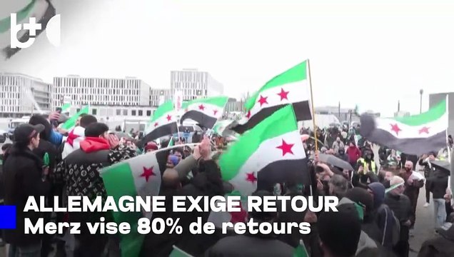 L'Allemagne demande le rapatriement des Syriens, Merz et al-Sharaa d'accord sur les réfugiés