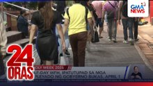 Half-day WFH, ipatutupad sa mga empleyado ng gobyerno bukas, April 1 | 24 Oras