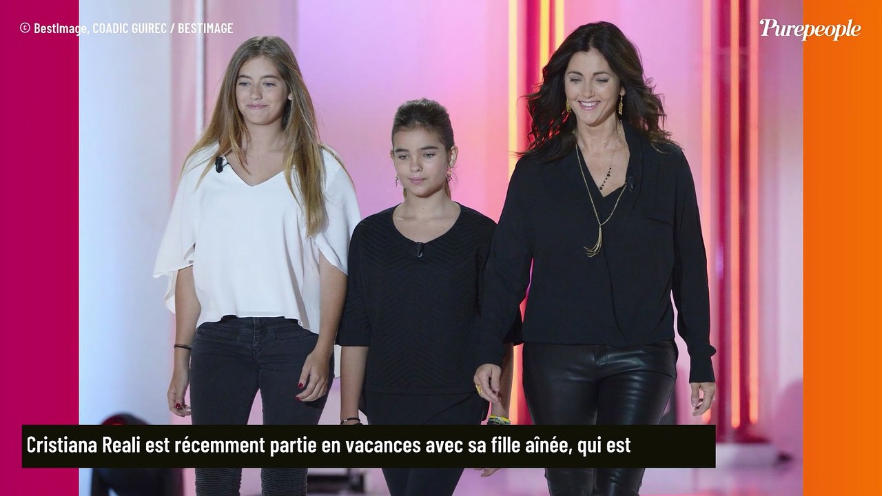 Cristiana Reali dans la ville la plus heureuse du monde avec sa fille aînée Elisa, dont le père est Francis Huster