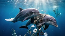Dolphin Saves Trapped Friend