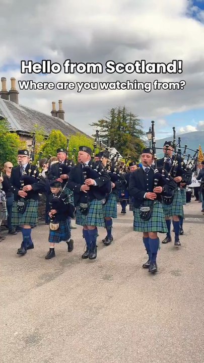 Celebrating International Bagpipe Day in Scotland! Make sure to turn your sound Up! 💙 #bagpipe #day