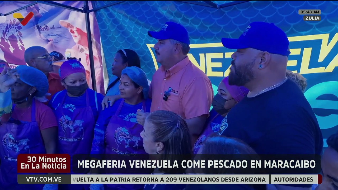 Megaferia Venezuela Come Pescado ofrece productos del mar a precios asequibles en Maracaibo