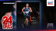 David Licauco, 9th placer sa isang 10km run at 1st sa kanyang age group | 24 Oras