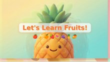 Learn Fruits for Kids! 🍎🍊 Fun Fruit Song & Colors