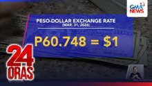 P60.748 = $1, bagong record-low na palitan ng piso vs dolyar ngayong March 31, 2026 | 24 Oras
