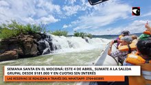 Semana Santa en el Moconá: este 4 de abril, sumate a la salida grupal desde $181.000 y en cuotas sin interés
