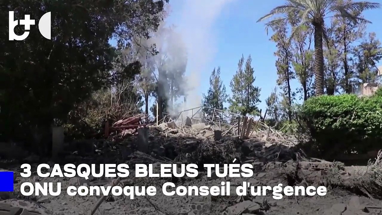 Meurtre de 3 Casques bleus au Liban, le Conseil de sécurité de l'ONU se réunit en session d'urgence