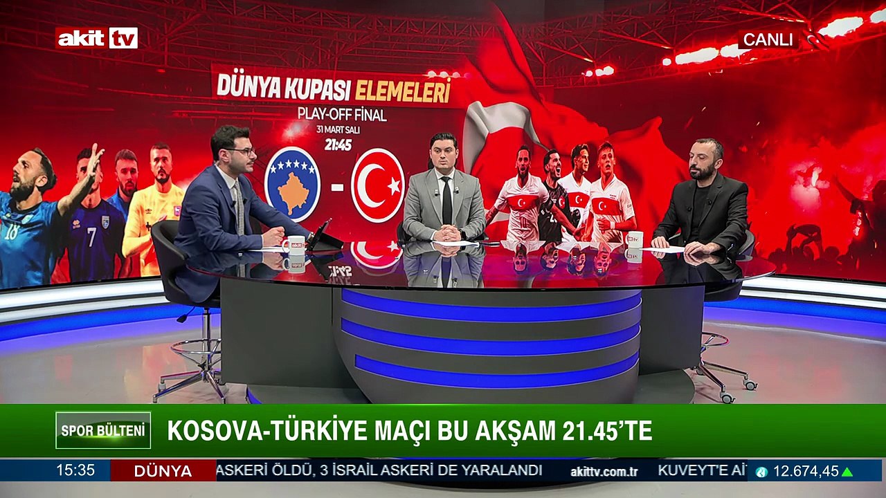 Spor Bülteni - Mustafa Mehdigil/ Eren Kaçmaz/ Nesim Acar "Milli takım için dünya kupası yolunda kritik mücadele"