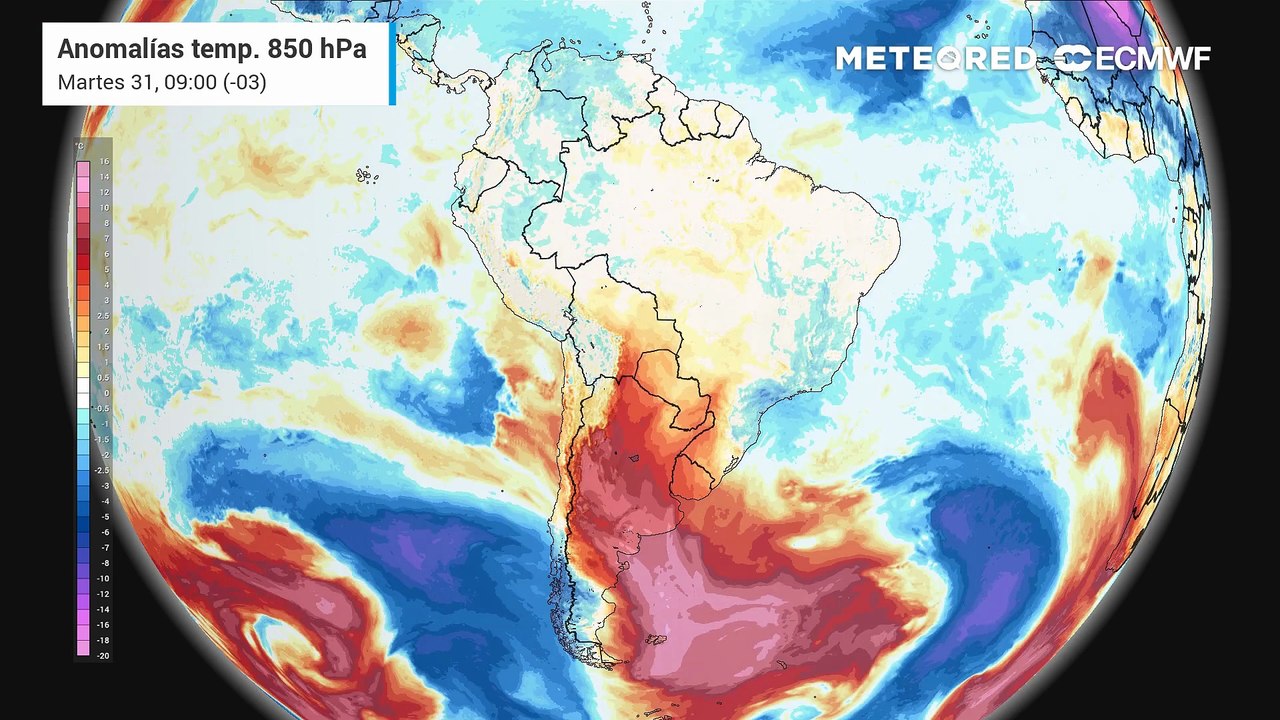 Altas temperaturas en Santiago los próximos días