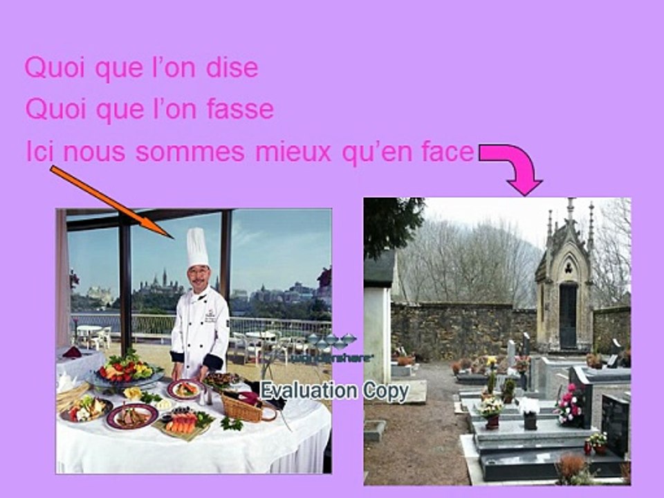 "Les vivants et les autres"...