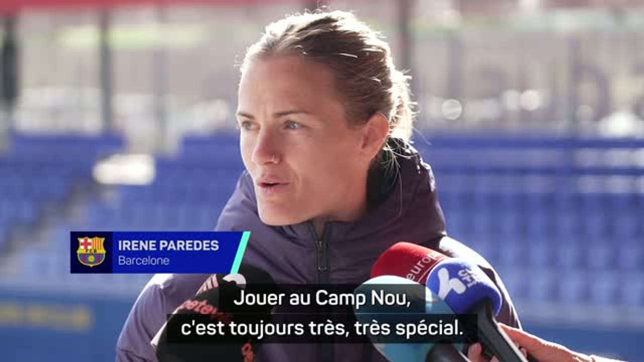 Barcelone - Paredes : "Jouer au Camp Nou, c'est toujours très, très spécial"