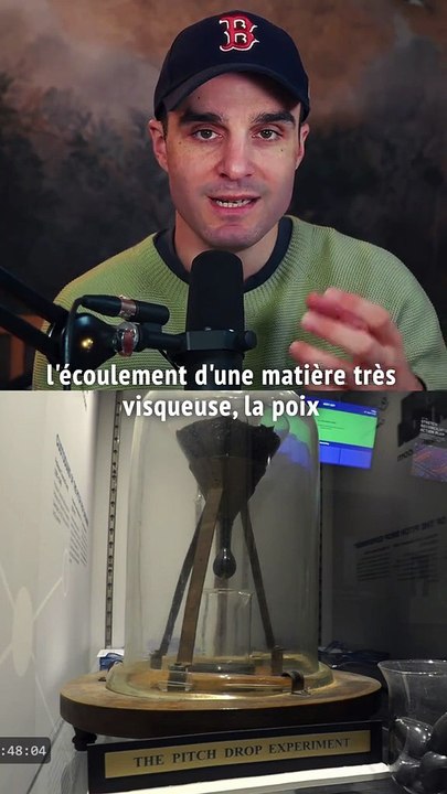 L’expérience interminable de la goutte de poix !