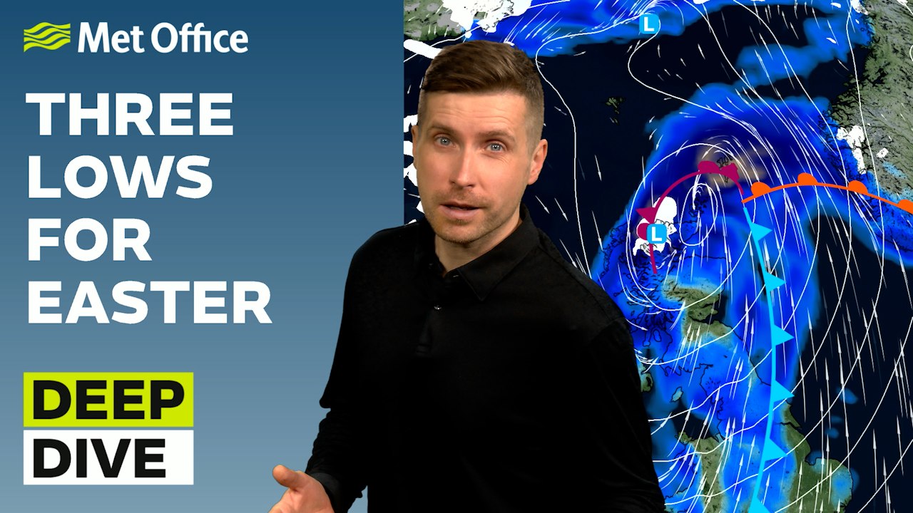 Deep Dive 31/03/2026 –Low after low – Met Office weekly weather forecast UK