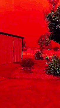 🌪️ Australie : Le cyclone tropical Narelle teint le ciel de rouge sang à Shark Bay — Des images apocalyptiques qui font le tour du monde (28 mars 2026)