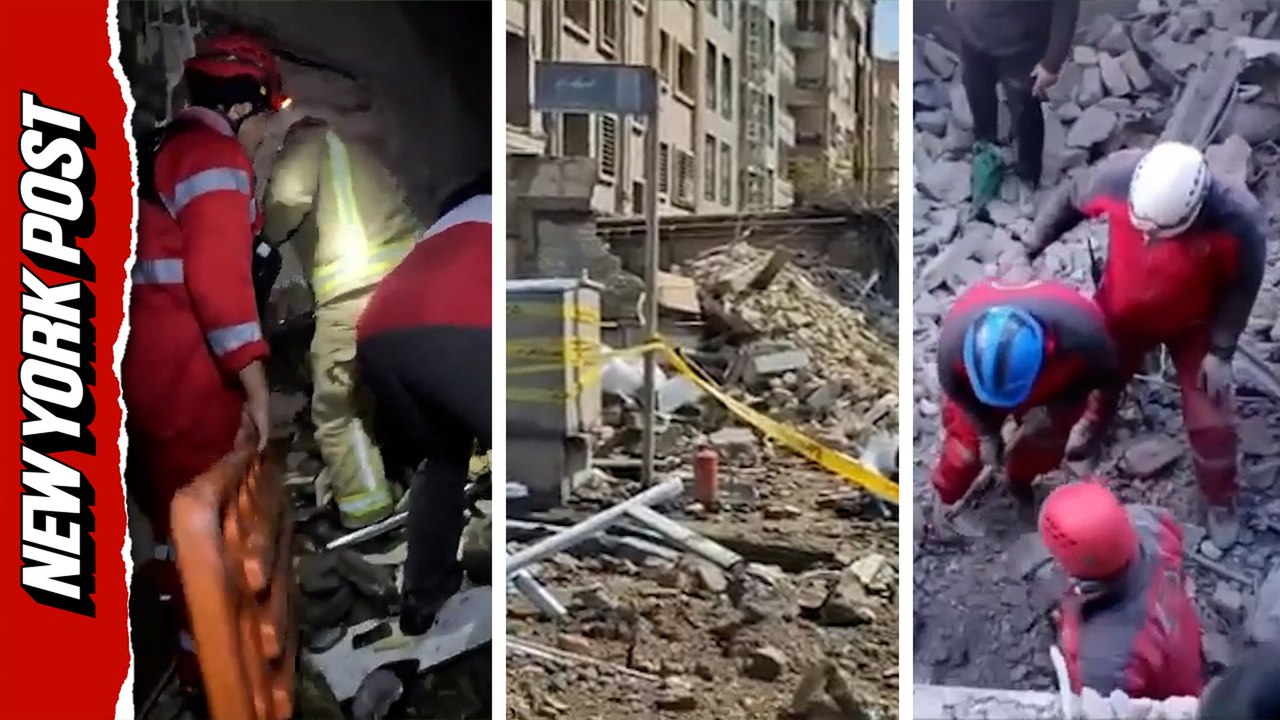 IDF airstrikes targeting military sites leave buildings in ruins across Iran