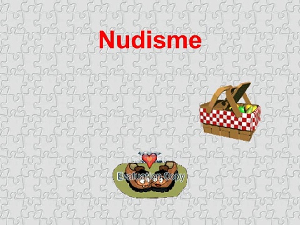"Le nudisme"...