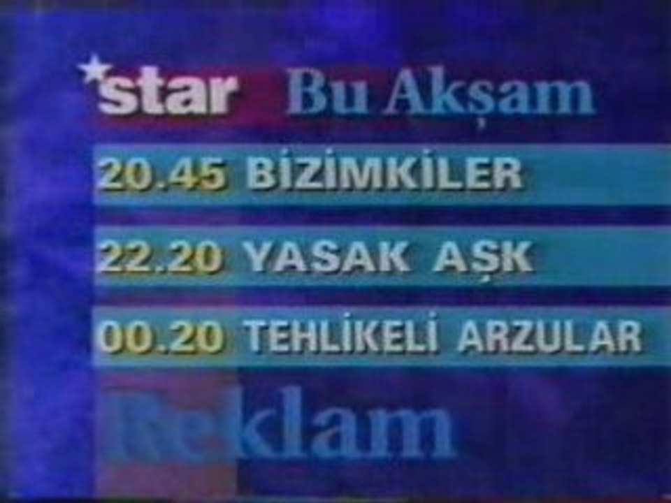 Star Tv - Reklam Jeneriği