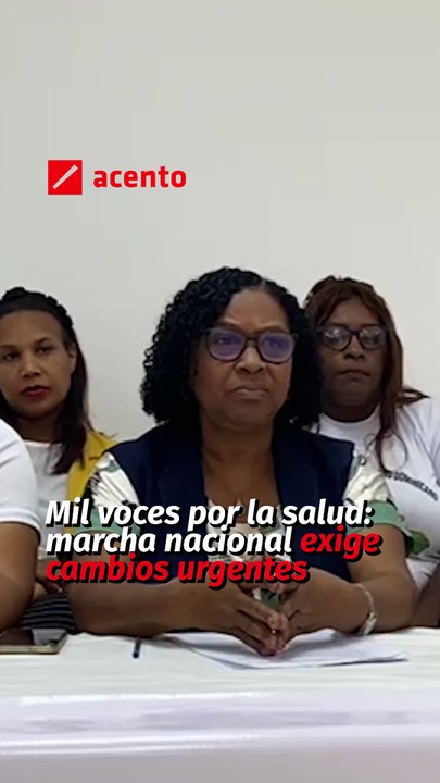 Mil voces por la salud: marcha nacional exige cambios urgentes