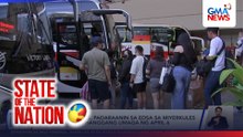 Provincial buses, padaraanin sa EDSA sa Miyerkules Santo ng gabi hanggang umaga ng April 6 | SONA