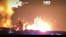 Moment US strike sends massive fireball into sky over Iran’s Isfahan