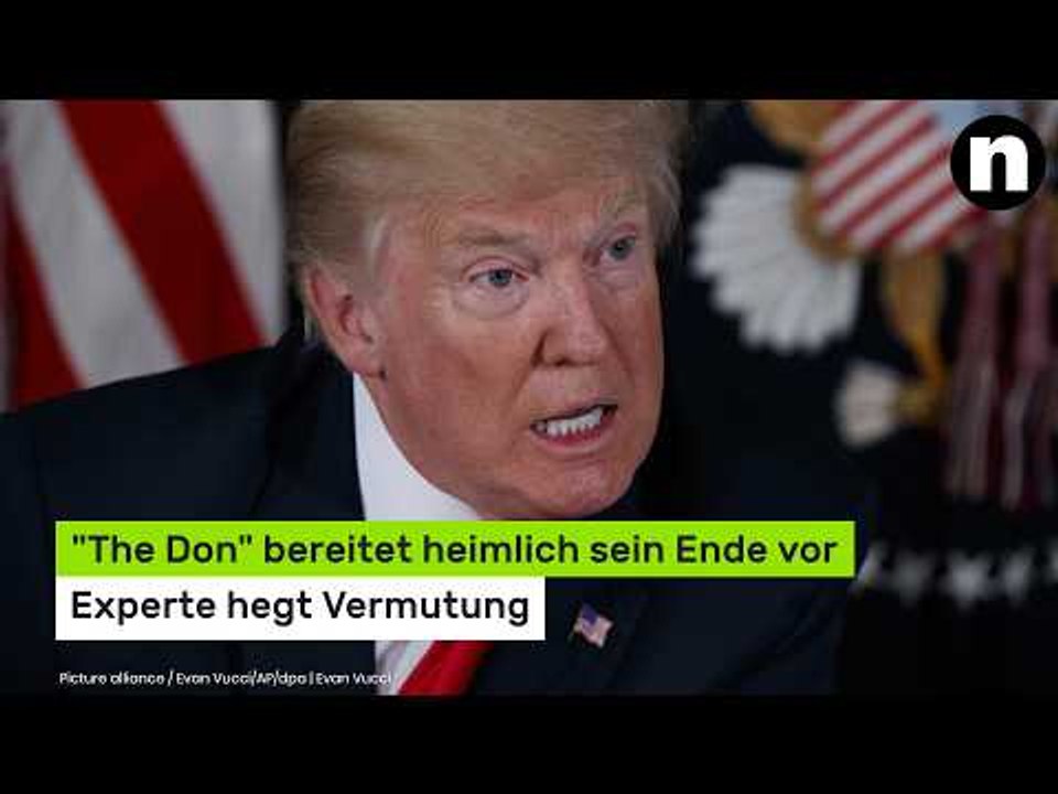 Donald Trump: Experte vermutet - 'The Don' bereitet heimlich sein Ende vor