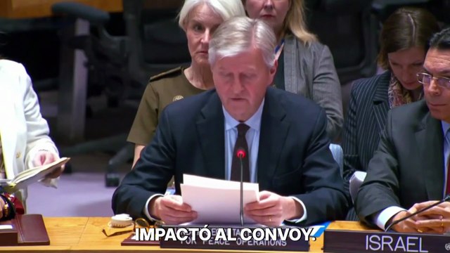 Israel acusa a Hizbulá de la muerte de los cascos azules en el Líbano.