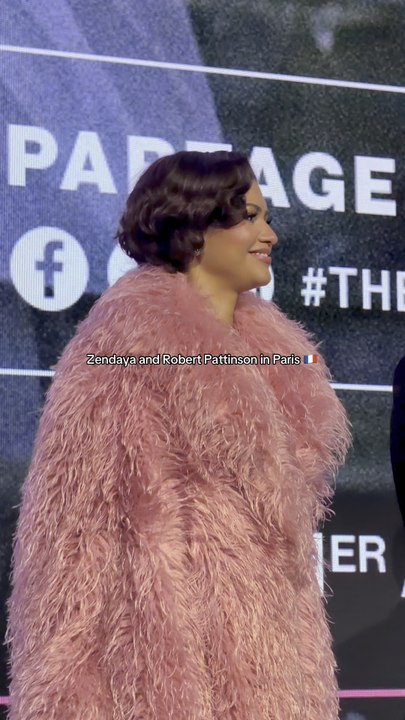 Zendaya et Robert Pattinson à Paris