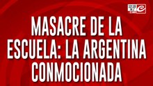 Masacre de la escuela: la Argentina conmocionada
