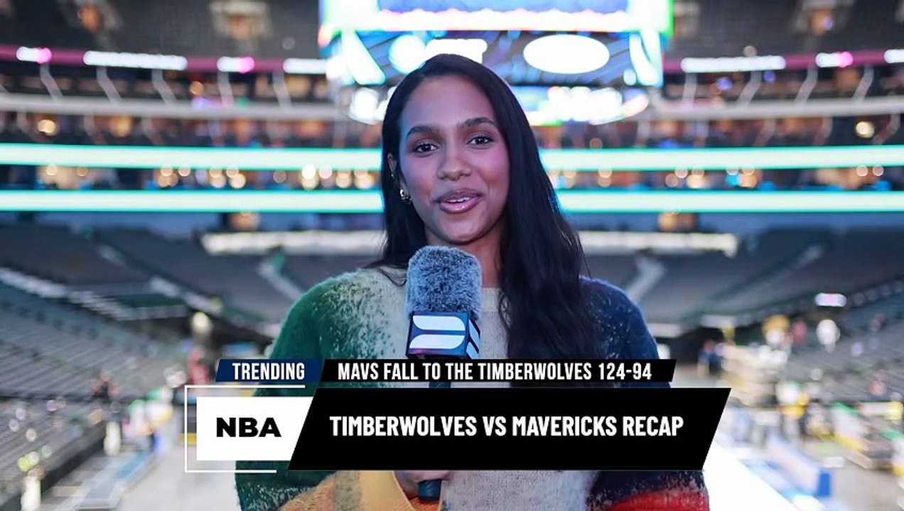 NBA UPDATE: Timberwolves DOMINATE Mavericks 124-94 🔥 Gafford’s Hot Streak Continues | Full Game Recap
