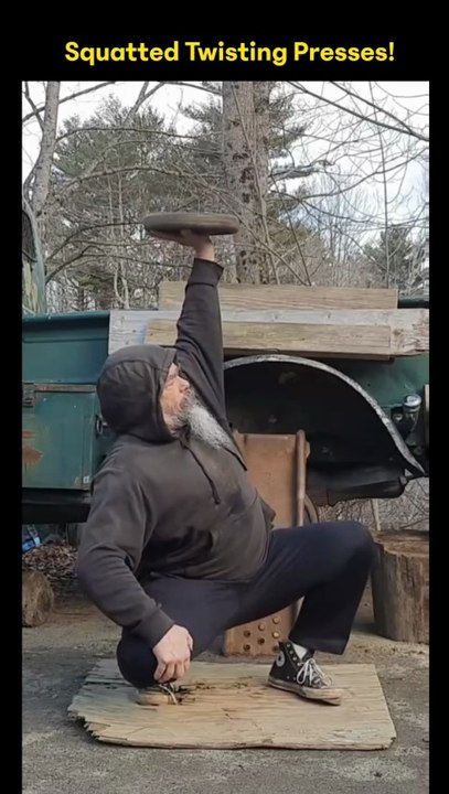 Squatted Twisting Presses 50lb