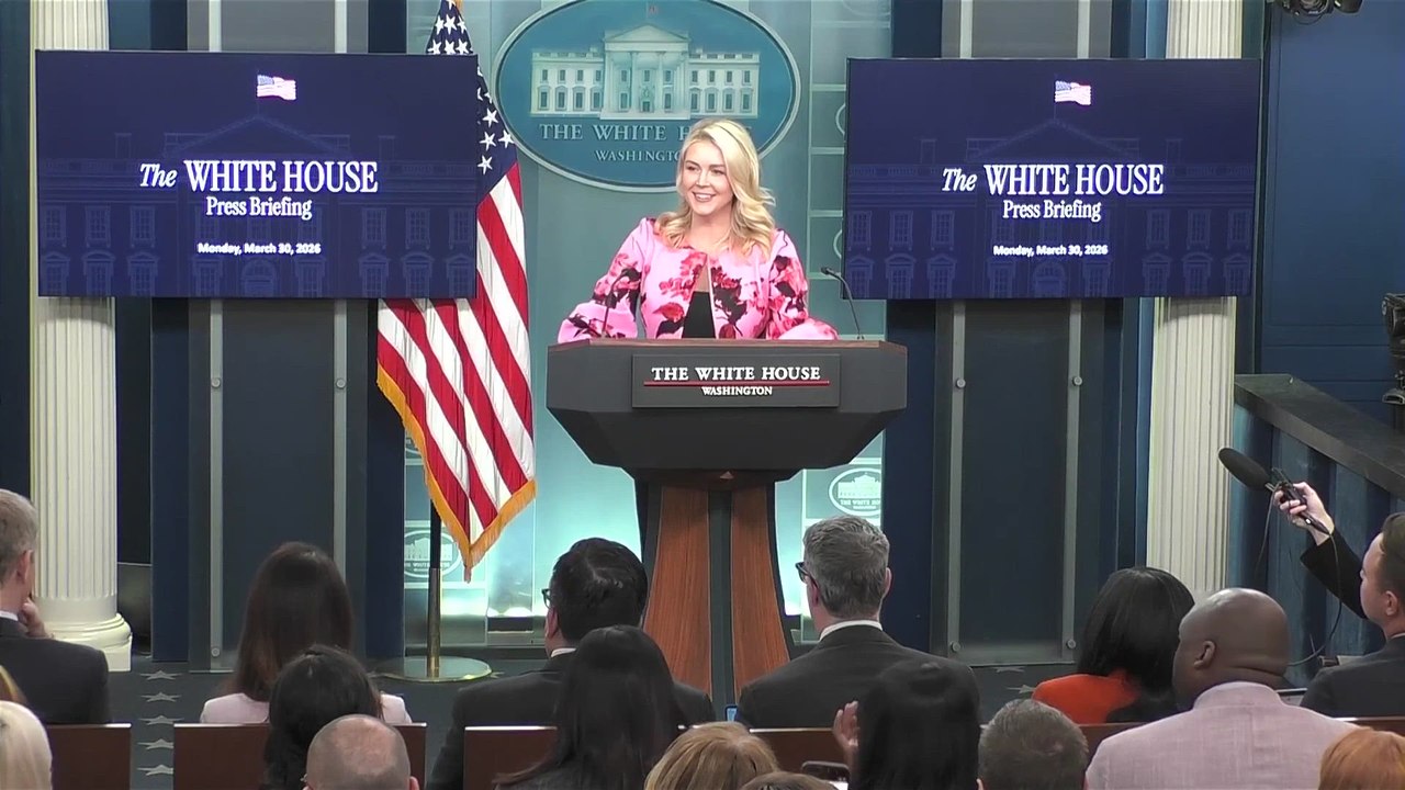 Karoline Leavitt responds to Pope Leo's comments about Donald Trump waging wars