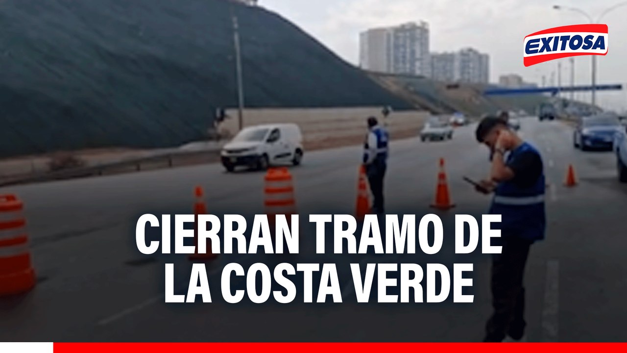 Cierran Vía Expresa Costa Verde tras ser declarada en emergencia: "Está en grave situación"