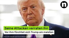 Seine Attacken verraten ihn - vor ihm fürchtet sich Trump am meisten