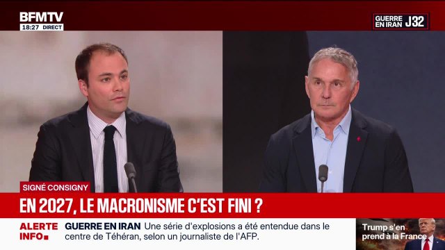 SIGNÉ CONSIGNY - Présidentielle 2027 : le macronisme, c'est fini ? - 31/03