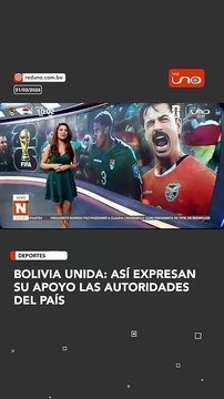 Bolivia unida: así expresan su apoyo las autoridades del país