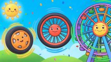 🎡 Round and Round! | Fun Nursery Rhyme for Kids | Baby & Toddler Songs 🎶