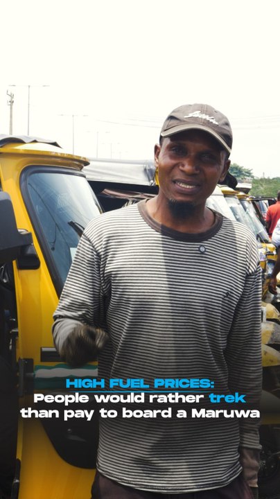 High Fuel Prices: People would rather trek than pay to board a Maruwa