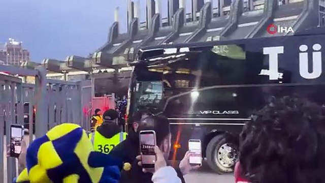A Milli Futbol Takımı, stadyuma geldi | Ajansspor | IHA