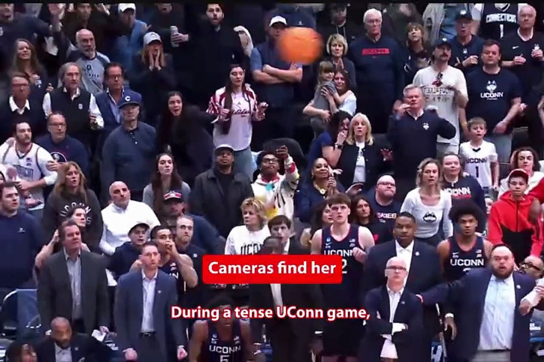 La madre de Dan Hurley se vuelve viral con su reacción durante el partido de UConn